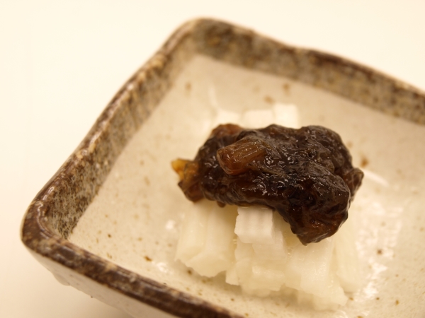 ふきのとう海苔の盛り付け画像