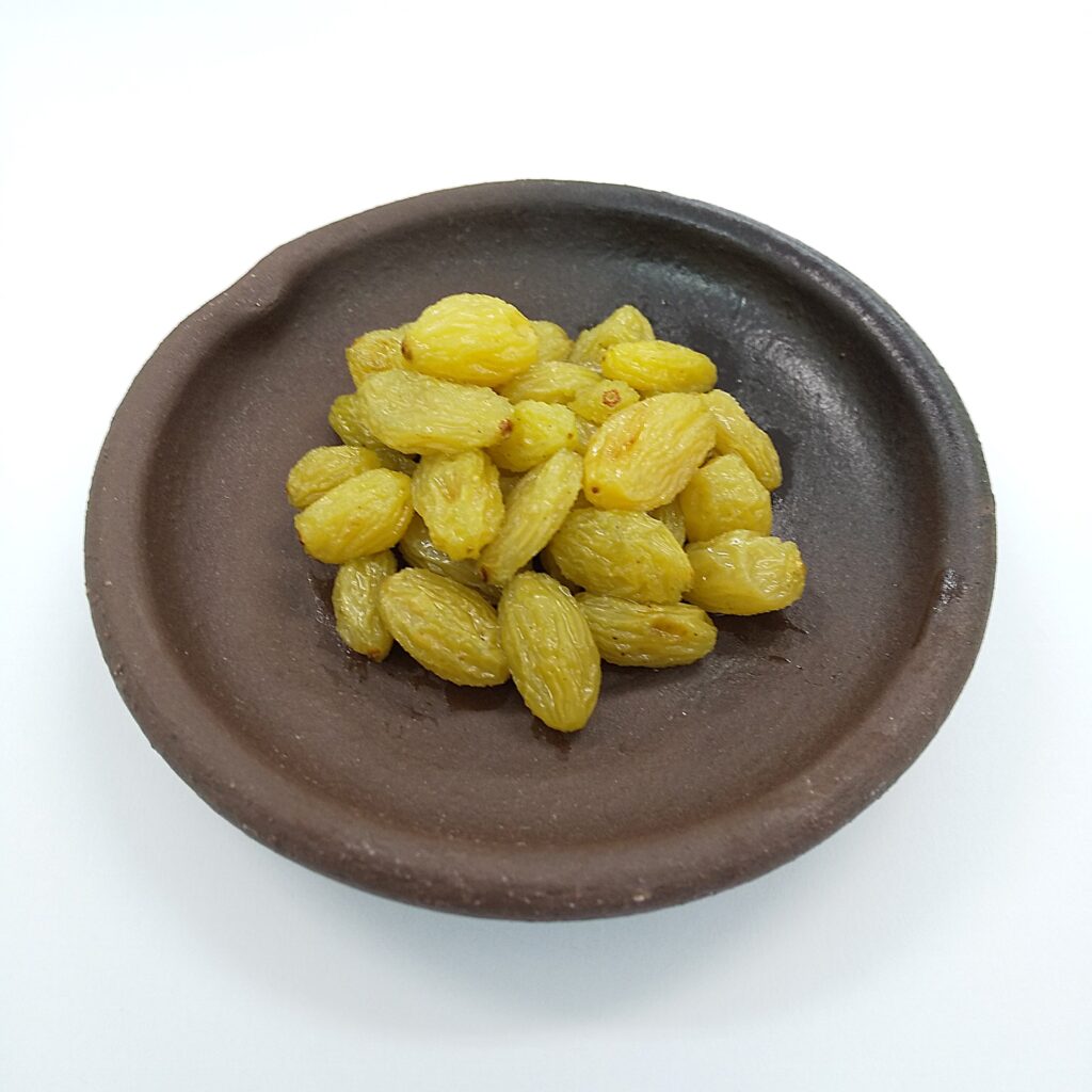 グリーンレーズン白ワイン煮
